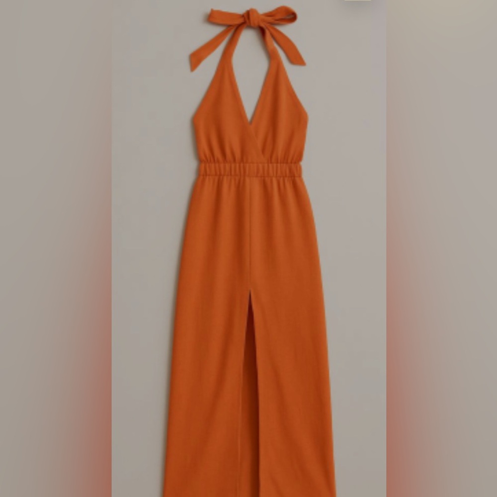 NWT Free People swifty Orange Midi Dress is perfect for a Taylor Swift concert!